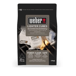 vendita online Cubetti accendifuoco standard art.17945 Accessori e ricambi per barbecue Weber